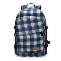 Durable Colorful School Bag Laptop Shoulder Bag Travel/Hiking Backpack,Blue