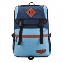 Durable Casual School Bag Laptop Shoulder Bag Travel Backpack,Navy/Blue