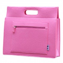 Classic Portable Business Messenger Bag,15.6 inch     Pink