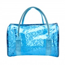 Beach Bag  Swim Tote Bag Summer blue Candy Color Travel Bag