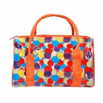 Beautiful Colorful Dot  Orange Swim Handbag Summer Bag Travel Beach Bag
