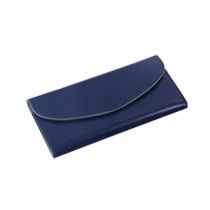 Fashion Soft Leather Women wallet??dark blue