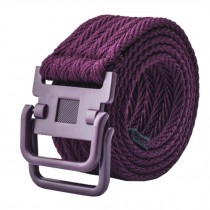 Durable Canvas Web Belt Tactical Belt Woven Belt Best Gift, Purple