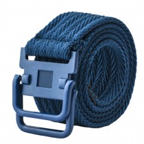 Fashion Canvas Web Belt Woven Belt Tactical Belt Best Gift, Blue
