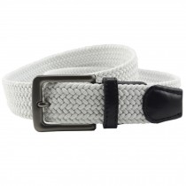 Durable Casual Web Belt Tactical Belt Woven Belt Waist Belt Gift, White