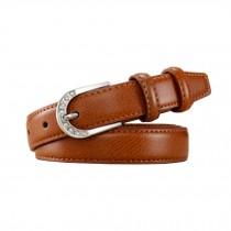 Brown Belts Pin Buckle Fashion Leather Belts for women
