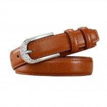 Ladies Leather Belt Pin Buckle Fit All Style Fashion brown Belts