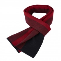 Winter Informal Scarf Neckerchief Keep Warm Scarf Easeful Long Knitting Scarves Red/Black