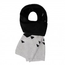 Winter Korean Multifunctional Scarf Neckerchief Student's Long Knitted Scarves Black