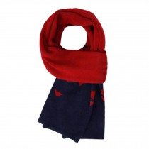 Winter Korean Multifunctional Scarf Neckerchief Student's Long Knitted Scarves Red