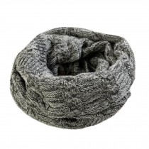 Unisex Fashion Trend Neckerchief Casual Knitted Collar Shawl Keep Warm Scarf #01