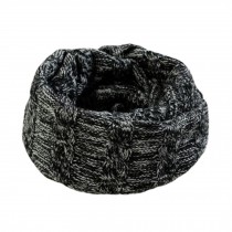 Unisex Fashion Trend Neckerchief Casual Knitted Collar Shawl Keep Warm Scarf #02