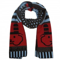 Winter Comfortable Scarf Soft Scarves Warm Neck Warmer for Kids, A