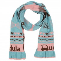 Winter Comfortable Scarf Scarves Soft Warm Neck Warmer for Kids, E