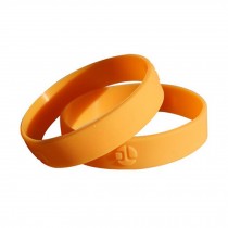 Sport Fashion Wristband orange Silicone Bracelet Wristband,2 pcs,For Unisex
