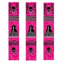 Special Skulls Pattern Waterproof Stickers/ Decals For Bicycle, Rose Red