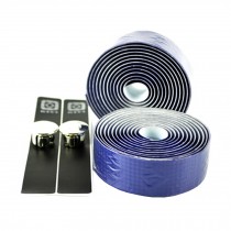 Set Of 2 Bicycle handlebar Tape Carbon-Fiber Bike Bar Tape Swathing Band Blue
