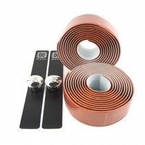 Set Of 2 Bicycle Handlebar Tape Bike Bar Tape Carbon-Fiber Swathing Band Orange