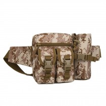 Outdoor Tactical Kettle Sports Waist Packs/Multi-function Travelling Bag Desert