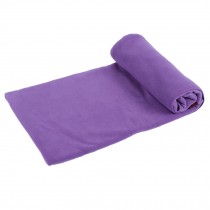 Large Microfiber Extra Thickness Yoga Towel Mat (180*90 CM, Purple)
