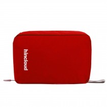 Suspensibility Portable Waterproof Cosmetic Bag/Wash Gargle Bag for Travel??Red