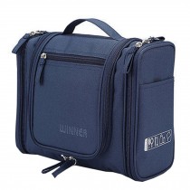 Suspensibility Portable Waterproof Wash Gargle Bag for Travel,Dark Blue