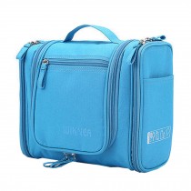Suspensibility Portable Waterproof Wash Gargle Bag for Travel,Blue