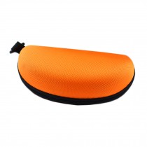 Creative Portable Zip Sunglasses Box Spectacle Case Glasses Box with Hook,Orange