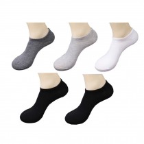 2 Boxes Women's/Men's 5 Pairs/Box of Low-Cut Pure Cotton Socks,series 10