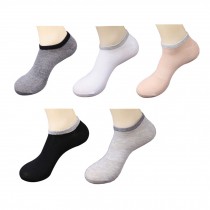 2 Boxes Women's/Men's 5 Pairs/Box of Low-Cut Pure Cotton Socks,series 12