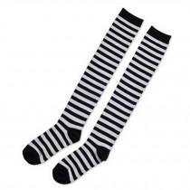 Stripe High Socks Stockings Beautiful Over Knee Socks For Ladies Girls