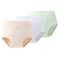 Breathable Girl Panties(Age0-1) Panties 3Pc Training Pant  100% Cotton