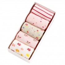 Lovely Baby's Winter Cotton Socks Warm Socks Set Box-packed(0-3 Years) Flower