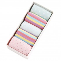 Lovely Baby's Winter Cotton Socks Warm Socks Set Box-packed(0-3 Years) Rainbow