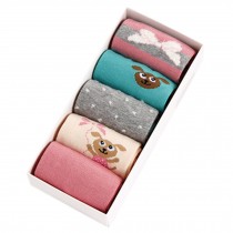 Lovely Baby's Winter Cotton Socks Warm Socks Set Box-packed(0-3 Years)Rabbit
