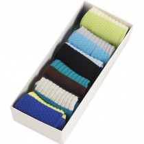 Lovely Baby's Winter Cotton Socks Warm Socks Gift-Box, 6 Pair(3-5 Years) NO.13