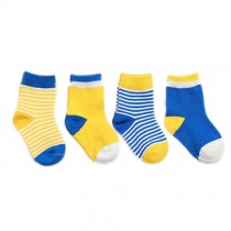 4 Pairs High Quality Cotton Baby Socks/ Kids Socks