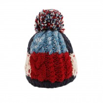 Infant Baby Winter Warm Knitting Baby Beanie Hat  Red