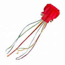 Long Colorful Tail Software Made Octopus Kite With Line,red