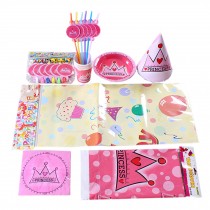 Party Supplies Pack Including Plates/ Hats etc for 6 Guests/ Birthday