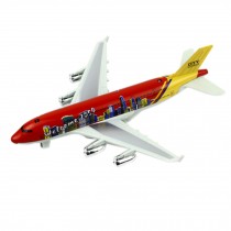 Kid's Toys Mini Alloy Airplane Models, Airbus, Random Color