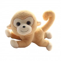 Plush Toy Doll Monkey Funny Creative 10-inch Doll,khaki