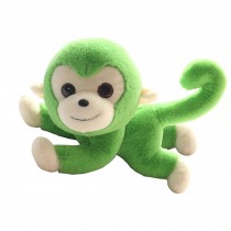 Plush Toy Doll Monkey Funny Creative 10-inch Doll,pinkgreen
