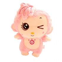 Funny Lovely Monkey Creative Doll Plush Toy Doll,pink A