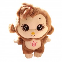 Funny Lovely Monkey Creative Doll Plush Toy Doll,brown B