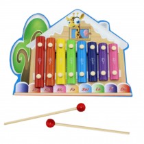 Cute Tunes Musical Toy/Musical Instrument For Toddler, Log Cabin