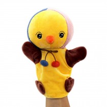 Lovely Kid's Glove Puppet Hand Dolls, Yellow Chick