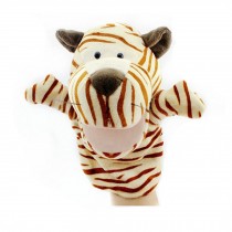 Cute Animal Glove Puppet Hand Dolls Plush Animal Toy ( Tiger )