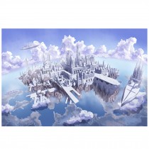 City of Sky, Fashionable Wooden Puzzle For Adult 1000 Piece Jigsaw Puzzle
