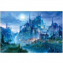 Night of Castle, Fashionable Wooden Puzzle For Adult 1000 Piece Jigsaw Puzzle